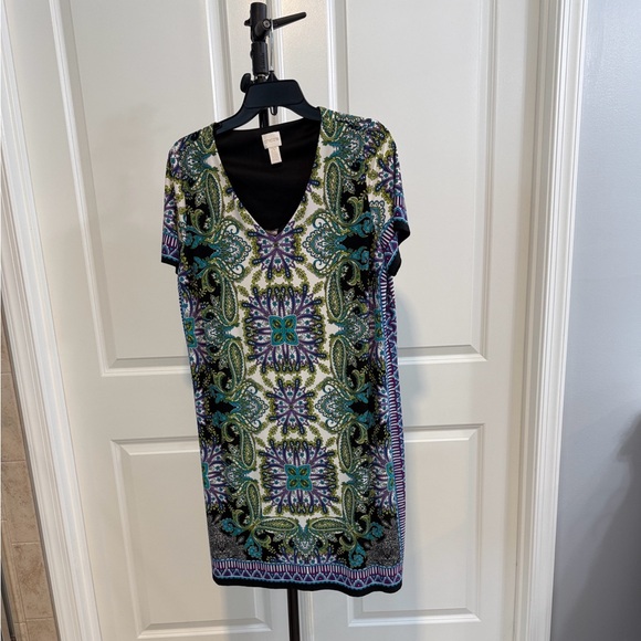 Chico's Multicolor Paisley Dress - Picture 5 of 6